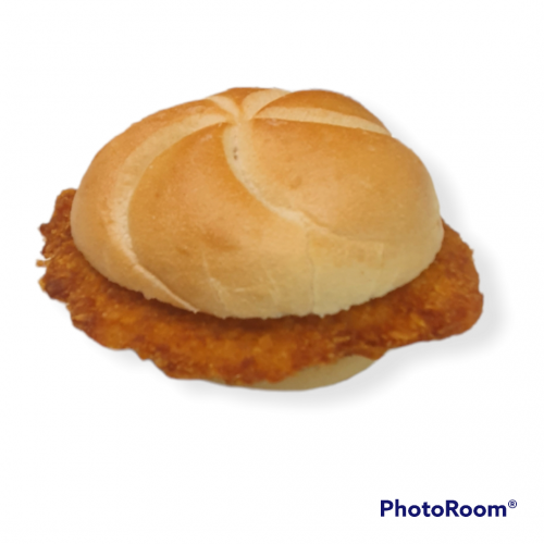 Schnitzel mit Brötchen