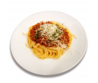 Spaghetti Bolognese dazu Beilagensalat